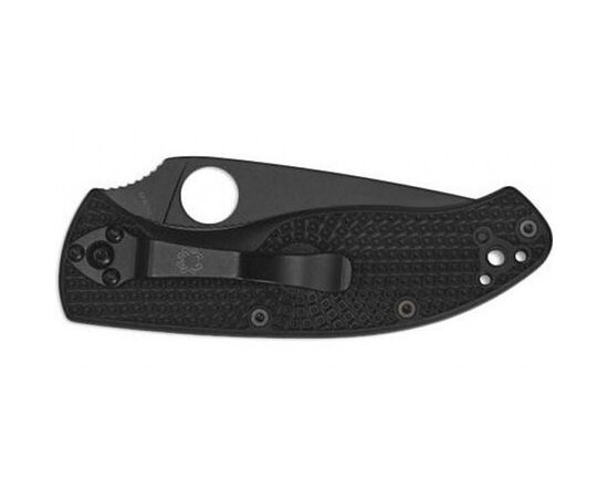 Нож Spyderco Tenacious FRN Black Blade (C122PBBK), изображение 2 Нож Spyderco Tenacious FRN Black Blade (C122PBBK), изображение 2