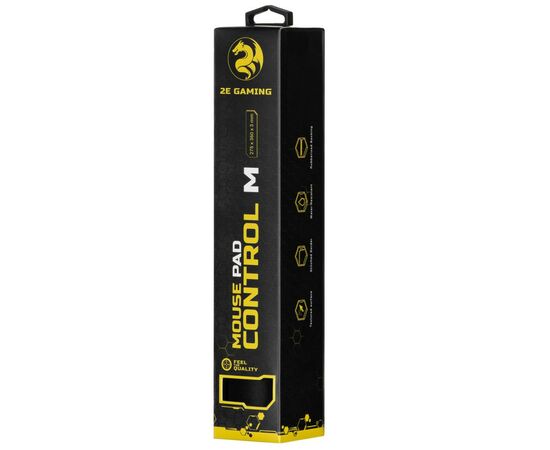 Коврик для мышки 2E Control M Black (2E-PG300B), изображение 5 Коврик для мышки 2E Control M Black (2E-PG300B), изображение 5