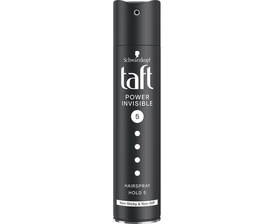 Лак для волос Taft Power Невидимая Фиксация 5 250 мл (4015001003581/9000100876520)
