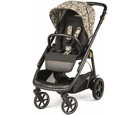 Коляска Peg-Perego 2 в 1 Veloce Grafic Gold Графічне золото (PACK-VEL2100000002), зображення 2 Коляска Peg-Perego 2 в 1 Veloce Grafic Gold Графічне золото (PACK-VEL2100000002), зображення 2