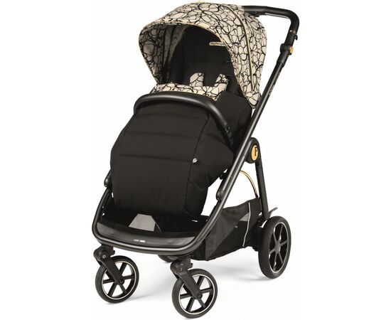 Коляска Peg-Perego 2 в 1 Veloce Grafic Gold Графічне золото (PACK-VEL2100000002), зображення 3 Коляска Peg-Perego 2 в 1 Veloce Grafic Gold Графічне золото (PACK-VEL2100000002), зображення 3