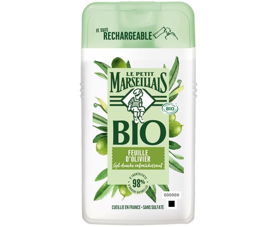 Гель для душа Le Petit Marseillais Био Листья оливы 250 мл (3574661568478)
