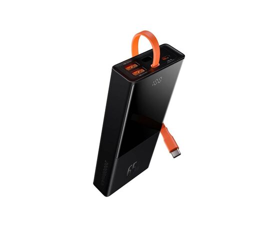 Батарея универсальная Baseus 20000mAh, PD/65W, QC/3.0, USB-C, 2*USB-A (PPJL000001), изображение 2 Батарея универсальная Baseus 20000mAh, PD/65W, QC/3.0, USB-C, 2*USB-A (PPJL000001), изображение 2