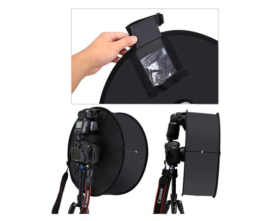 Софтбокс Puluz PU5145 45 см (PU5145), изображение 6 Софтбокс Puluz PU5145 45 см (PU5145), изображение 6