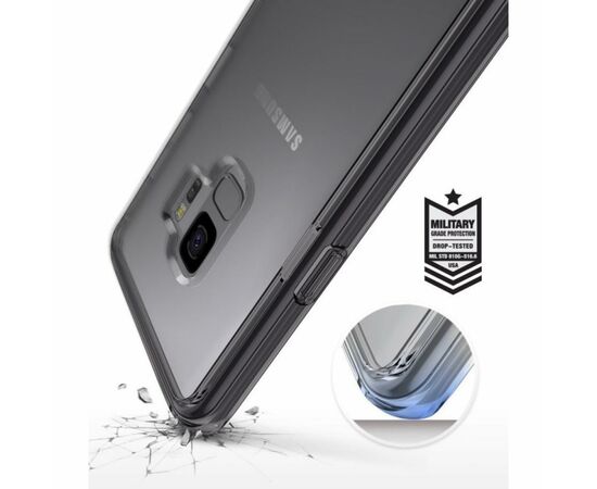 Чохол до моб. телефона Ringke Fusion Samsung Galaxy S9 Smoke Black (RCS4415), зображення 3