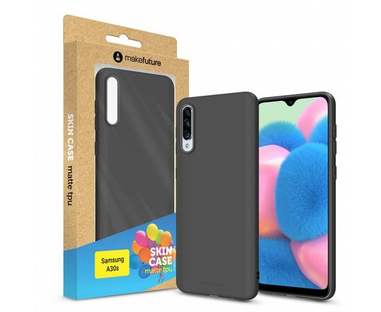 Чехол для моб. телефона MakeFuture Skin Case Samsung A30s Black (MCS-SA30SBK)