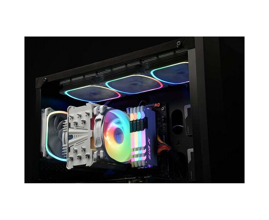 Кулер для процессора Enermax ETS-T50 AXE ARGB White (ETS-T50A-W-ARGB), изображение 6 Кулер для процессора Enermax ETS-T50 AXE ARGB White (ETS-T50A-W-ARGB), изображение 6