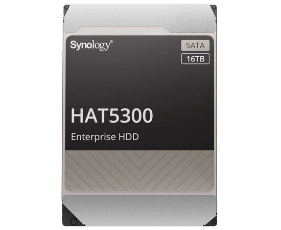 Жорсткий диск для сервера Synology 16TБ 7.2K 3.5" SATA 3.0 (HAT5300-16T)