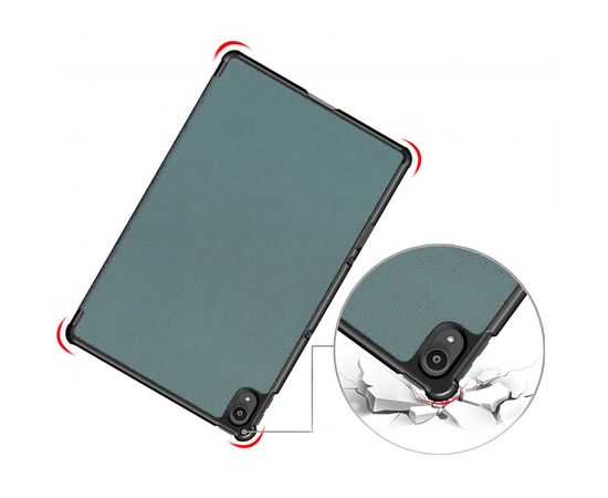 Чехол для планшета BeCover Smart Case Lenovo Tab P11 / P11 Plus Dark Green (706098), изображение 4 Чехол для планшета BeCover Smart Case Lenovo Tab P11 / P11 Plus Dark Green (706098), изображение 4