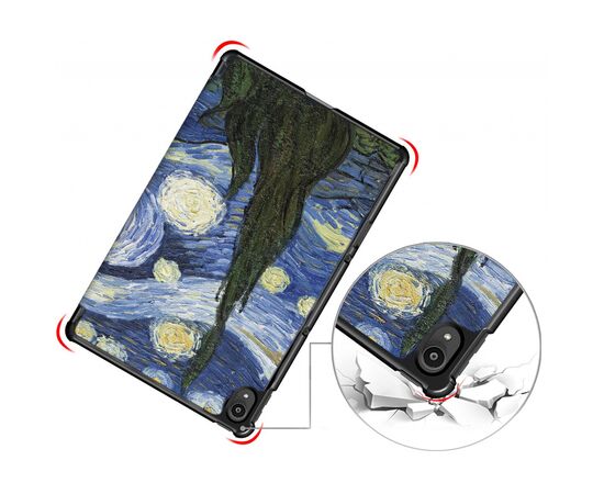 Чехол для планшета BeCover Smart Case Lenovo Tab P11 / P11 Plus Night (706103), изображение 4 Чехол для планшета BeCover Smart Case Lenovo Tab P11 / P11 Plus Night (706103), изображение 4