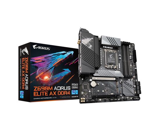Материнская плата GIGABYTE Z690M AORUS ELITE AX DDR4 (Z690M A ELITE AX DDR4)