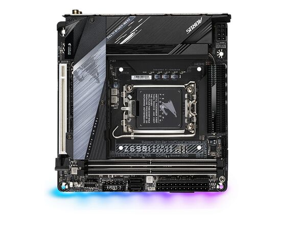 Материнская плата GIGABYTE Z690I AORUS ULTRA, изображение 2 Материнская плата GIGABYTE Z690I AORUS ULTRA, изображение 2