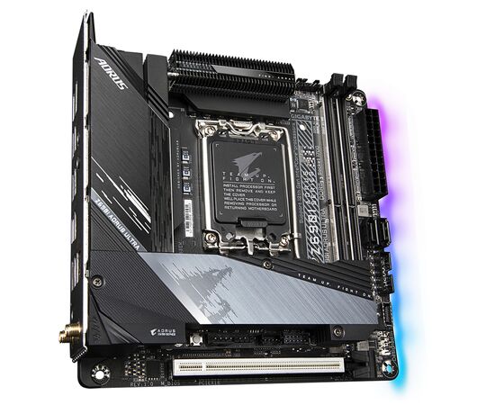 Материнская плата GIGABYTE Z690I AORUS ULTRA, изображение 3 Материнская плата GIGABYTE Z690I AORUS ULTRA, изображение 3