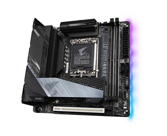 Материнская плата GIGABYTE Z690I AORUS ULTRA, изображение 4 Материнская плата GIGABYTE Z690I AORUS ULTRA, изображение 4