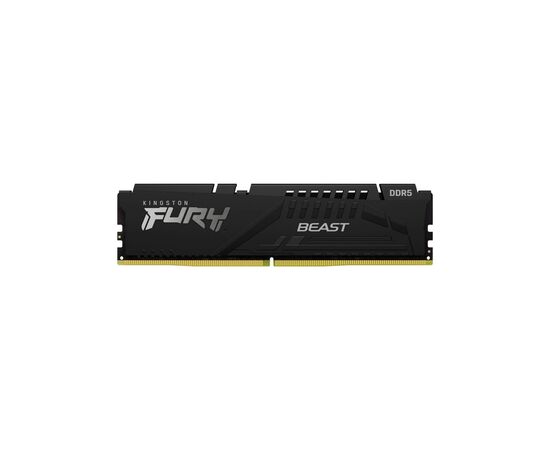 Модуль памяти для компьютера DDR5 16GB 4800 MHz Beast Black Kingston Fury (ex.HyperX) (KF548C38BB-16)