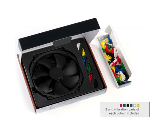 Кулер для корпуса Noctua NF-A15 HS-PWM CHROMAX.BLACK.SWAP, изображение 3 Кулер для корпуса Noctua NF-A15 HS-PWM CHROMAX.BLACK.SWAP, изображение 3