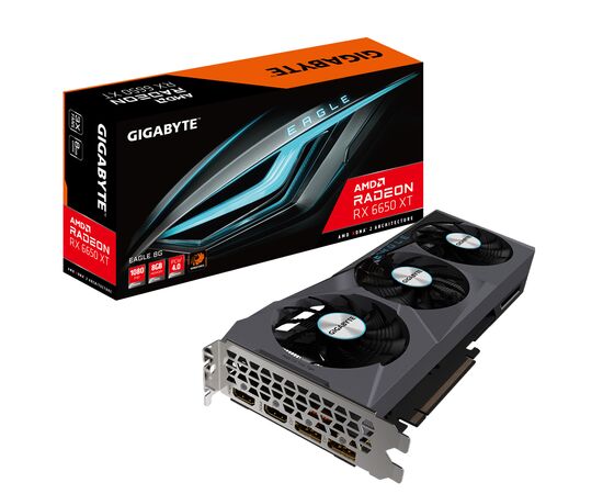 Відеокарта GIGABYTE Radeon RX 6650 XT 8Gb EAGLE (GV-R665XTEAGLE-8GD)