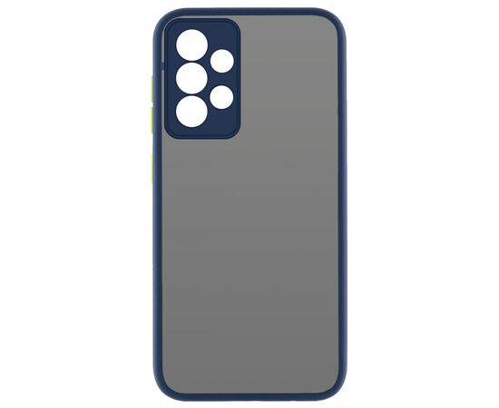 Чехол для моб. телефона MakeFuture Samsung A33 Frame (Matte PC+TPU) Blue (MCMF-SA33BL)