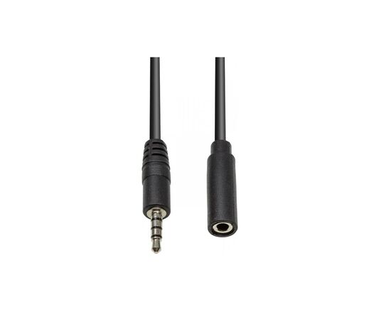 Кабель мультимедийный 3.5 mm (M) - 3.5 mm (F) 4С, 1 m PowerPlant (CA912841)