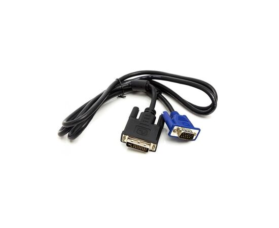 Кабель мультимедийный DVI-I (24+5) (M) to VGA (M), 1.0m PowerPlant (CA911981)