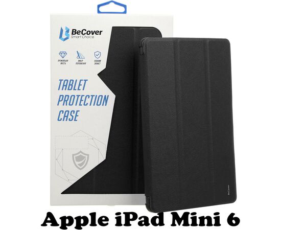 Чехол для планшета BeCover Apple iPad Mini 6 Black (707519)