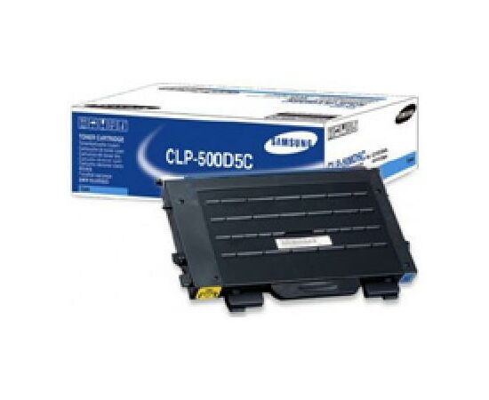 Картридж CLP-500, cyan, 5000стр. Samsung (CLP-500D5C)