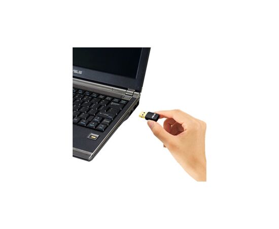 Мережева карта Wi-Fi ASUS USB-N13, зображення 2 Мережева карта Wi-Fi ASUS USB-N13, зображення 2