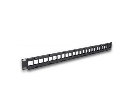 Патч-панель LEGRAND 19" 1U для 24-х модулей Keystone, наборная (632790)