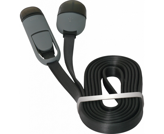 Дата кабель USB10-03BP USB - Micro USB/Lightning, black, 1m Defender (87488), изображение 3 Дата кабель USB10-03BP USB - Micro USB/Lightning, black, 1m Defender (87488), изображение 3