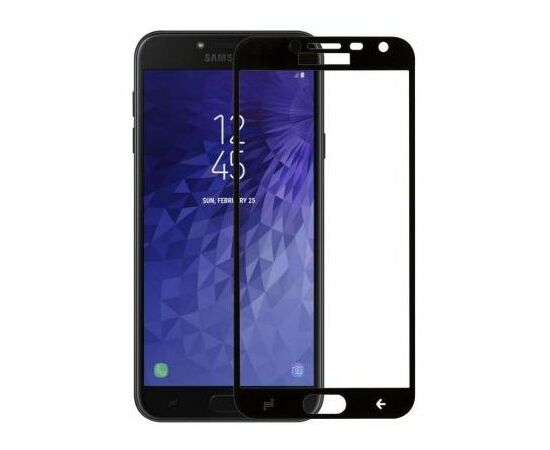 Стекло защитное MakeFuture для Samsung J4 2018 Black Full Cover Full Glue (MGFCFG-SJ418B), изображение 4 Стекло защитное MakeFuture для Samsung J4 2018 Black Full Cover Full Glue (MGFCFG-SJ418B), изображение 4