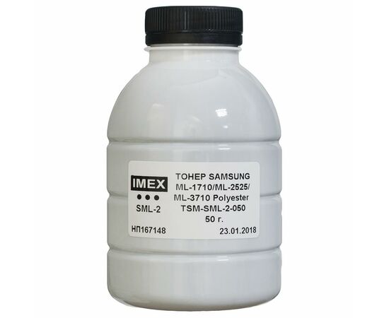 Тонер SAMSUNG ML-1710/ML-2525/ML-3710 Polyester 50г Imex (TSM-SML-2-050)