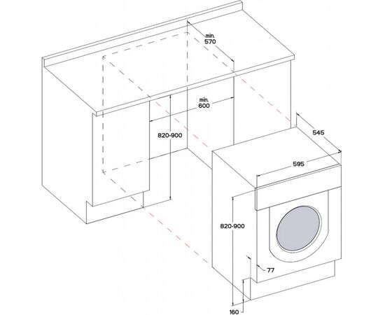 Стиральная машина Whirlpool WDWG75148EU, изображение 3 Стиральная машина Whirlpool WDWG75148EU, изображение 3