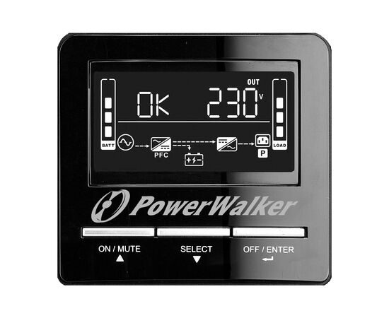 Источник бесперебойного питания PowerWalker VI 3000 CW IEC (10121105), изображение 5 Источник бесперебойного питания PowerWalker VI 3000 CW IEC (10121105), изображение 5
