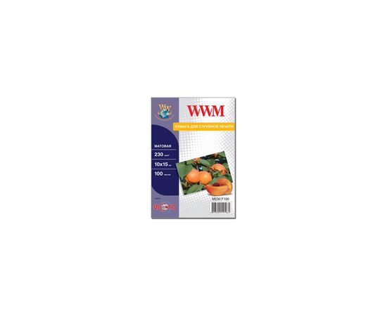 Фотобумага WWM 10x15 (M230.F100)