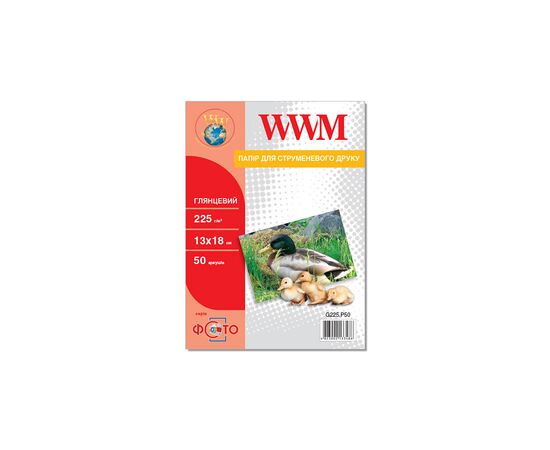 Фотобумага WWM 13x18 (G225.P50)
