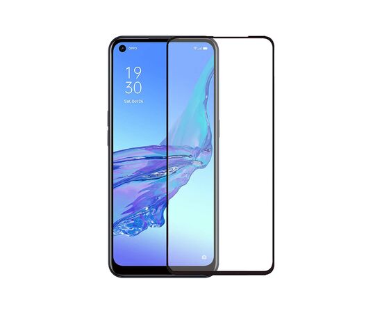 Стекло защитное PowerPlant Full screen Oppo A53, Black (GL609345)