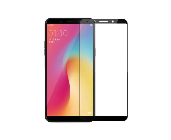 Стекло защитное PowerPlant Full screen Oppo A73, Black (GL609338)