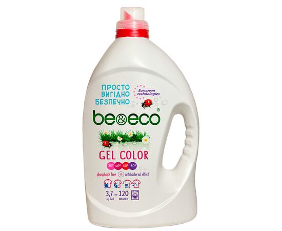 Гель для стирки Be&Eco Color 3.7 л (4820168433603)