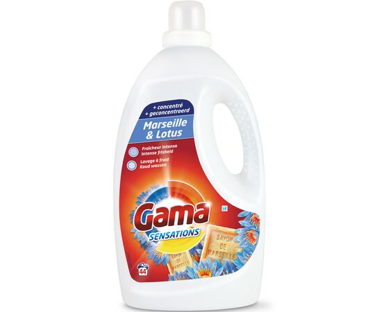 Гель для стирки Gama Sensations Marseille & Lotus 2.2 л (8435495815952)