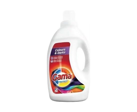 Гель для стирки Gama Protect для цветного и черного белья 1.2 л (8435495815983)
