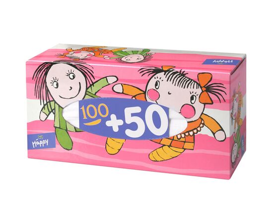 Салфетки косметические Bella Happy 2 слоя 150 шт. (5900516420901)