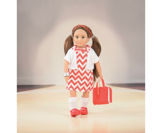 Аксессуар к кукле Lori Платье с принтом (LO30009Z), изображение 2 Аксессуар к кукле Lori Платье с принтом (LO30009Z), изображение 2