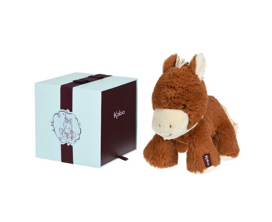 Мягкая игрушка Kaloo Les Amis Лошадка мокко (25 см) в коробке (K963002), изображение 2 Мягкая игрушка Kaloo Les Amis Лошадка мокко (25 см) в коробке (K963002), изображение 2