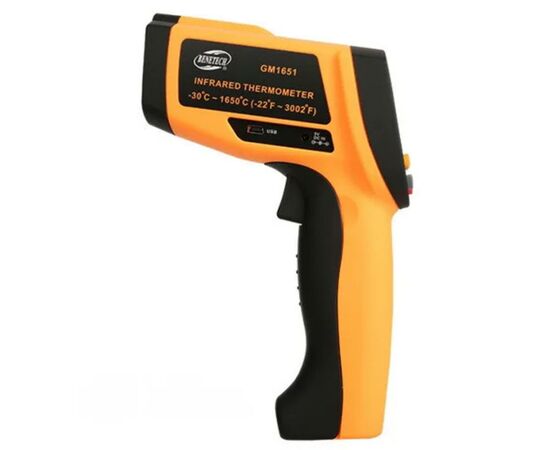 Пирометр Benetech промышленный USB -30-1650°C GM1651 (GM1651), изображение 2 Пирометр Benetech промышленный USB -30-1650°C GM1651 (GM1651), изображение 2