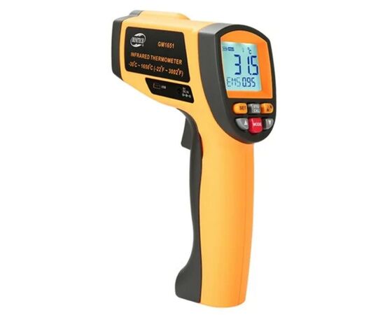 Пірометр Benetech промисловий USB -30-1650°C GM1651 (GM1651)