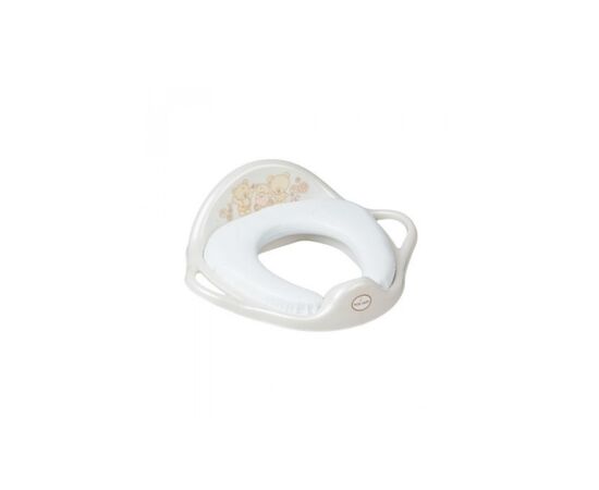 Накладка на унитаз Tega Baby Mis мягкая White Pearl (Tega MS-020 white pearl)