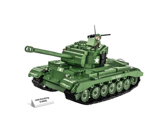 Конструктор Cobi Танк M26 Первинг 1:28, 904 детали (COBI-2564), изображение 3 Конструктор Cobi Танк M26 Первинг 1:28, 904 детали (COBI-2564), изображение 3