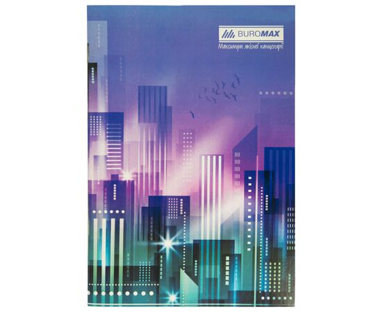 Канцелярская книга Buromax А4 JOBMAX, 96 листов, клетка (BM.2428), изображение 2 Канцелярская книга Buromax А4 JOBMAX, 96 листов, клетка (BM.2428), изображение 2