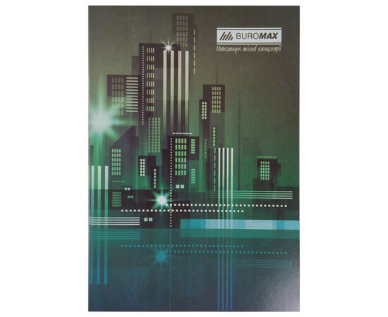 Канцелярская книга Buromax А4 JOBMAX, 96 листов, клетка (BM.2428), изображение 3 Канцелярская книга Buromax А4 JOBMAX, 96 листов, клетка (BM.2428), изображение 3