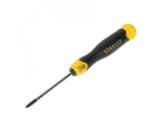 Викрутка Stanley CushionGrip, хрестова, PH0x60мм (0-64-930)